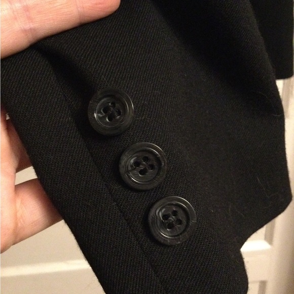 Classic Black Wool Tristan & Iseut Blazer - Picture 4 of 10